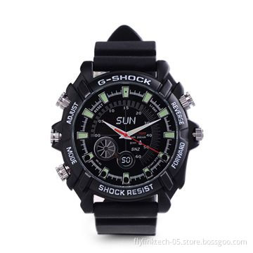 Watch Camera with FHD, Digital Camera Function, 4GB Internal Memory, AVI Video File Format